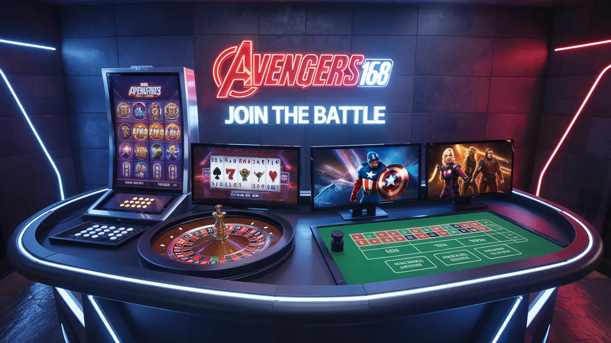 รวมเกมส์ Avengers168 หลากหลายประเภทรวมถึงสล็อต บาคาร่า และเกมส์อื่นๆ